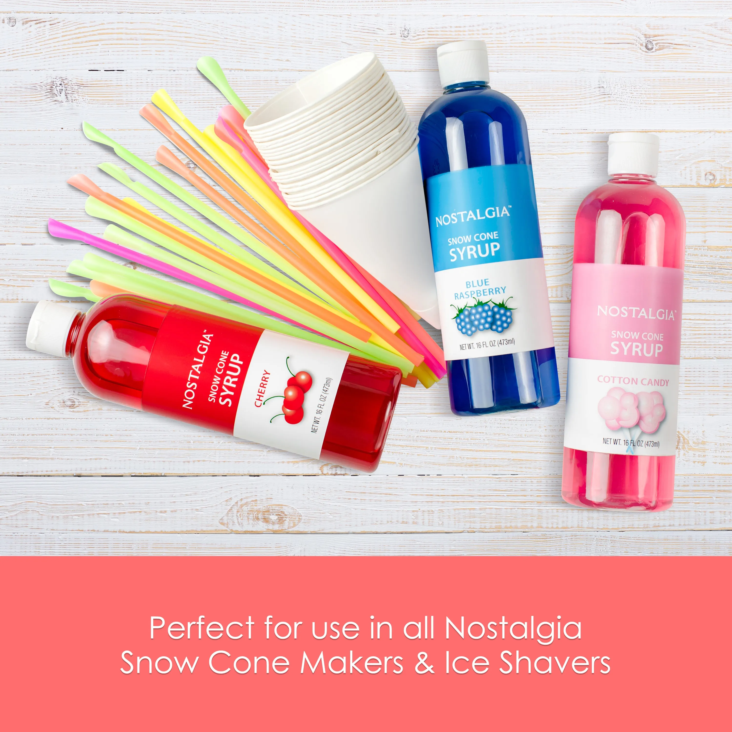 Retro Single Countertop Snow Cone Maker