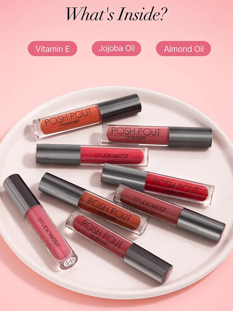 Studiowest Posh Pout Bare With Me N-01 Lip Mousse - 4.2 ml