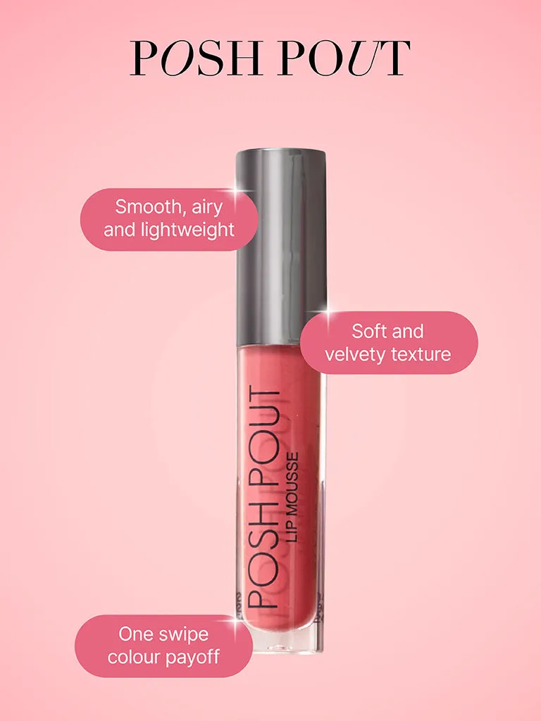 Studiowest Posh Pout Bare With Me N-01 Lip Mousse - 4.2 ml