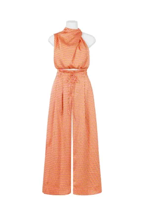Sunset wide leg pant set