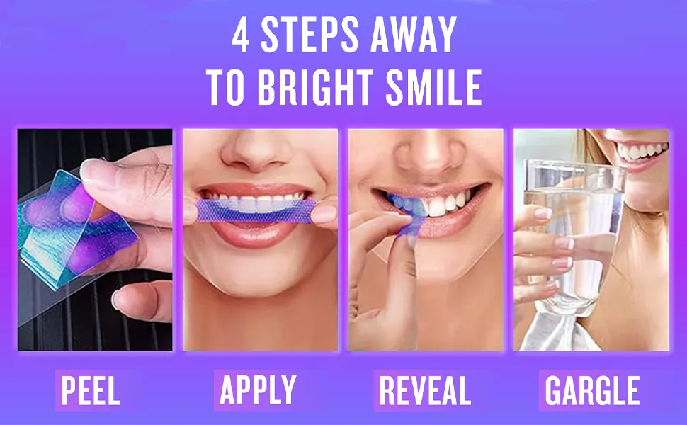 Teeth Whitening Strips (Buy 1 Get 2)