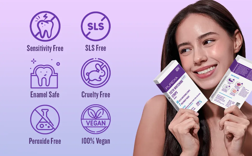 Teeth Whitening Strips (Buy 1 Get 2)