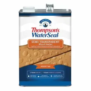 Thompson’s® WaterSeal® Semi-Transparent Wood Sealer 1 Gallon Desert Tan