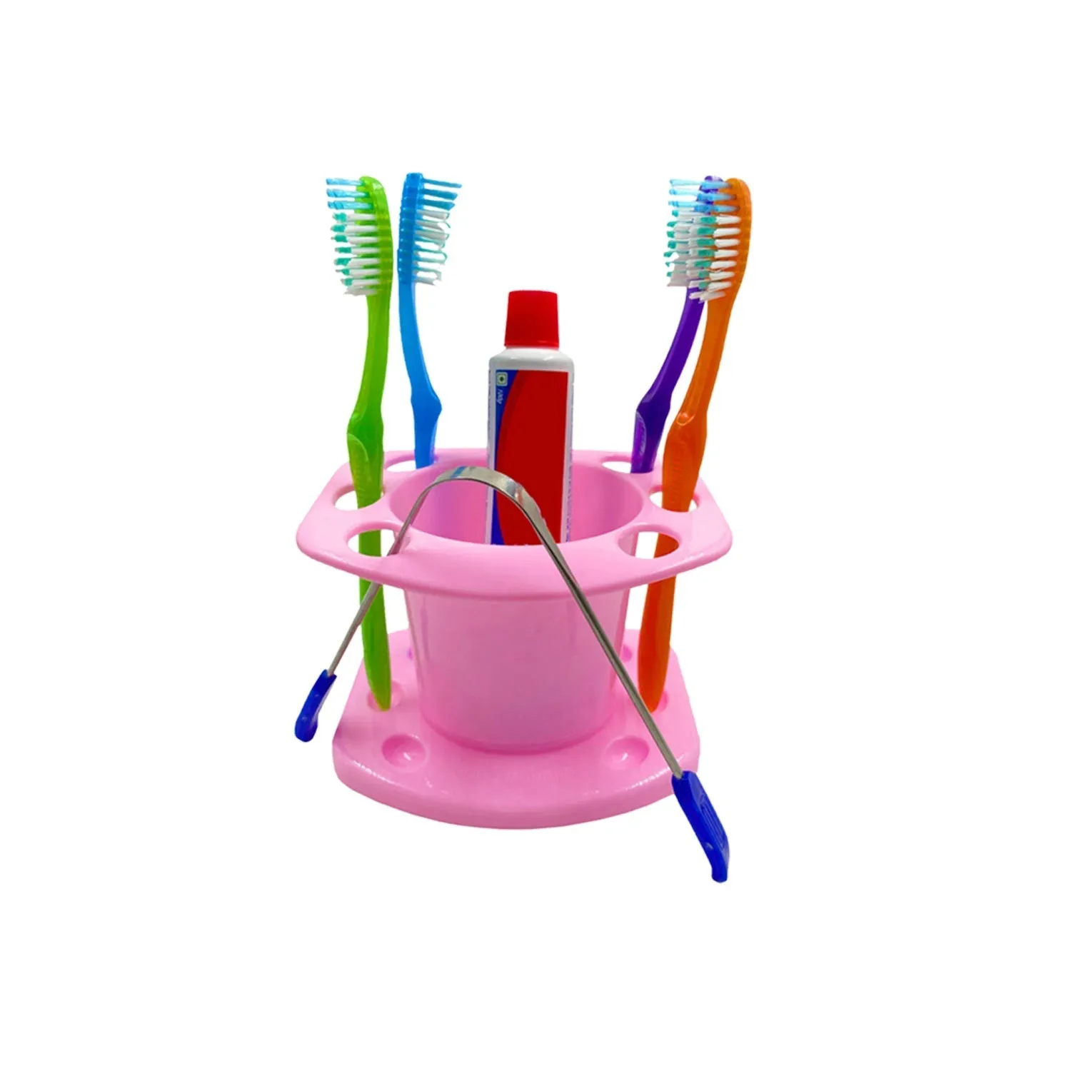 Toothbrush Holder widely used in all types of bathroom places for holding and storing toothbrushes and toothpastes of all types of family members etc.