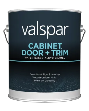 Valspar® Cabinet, Door & Trim Oil Enriched Enamel Semi-Gloss 1 Gallon White Base