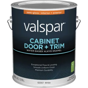 Valspar® Cabinet, Door & Trim Oil Enriched Enamel Semi-Gloss 5 Gallon Pastel Base (5 Gallon, Pastel Base)