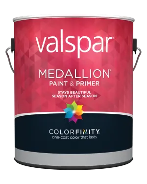 Valspar Medallion® Exterior Paint & Primer 1 Quart Semi Gloss White