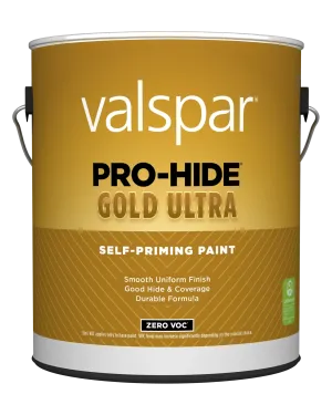 Valspar® Pro-Hide® Gold Ultra Interior Self-Priming Paint Semi-Gloss 1 Gallon Pastel Base (1 Gallon, Pastel Base)
