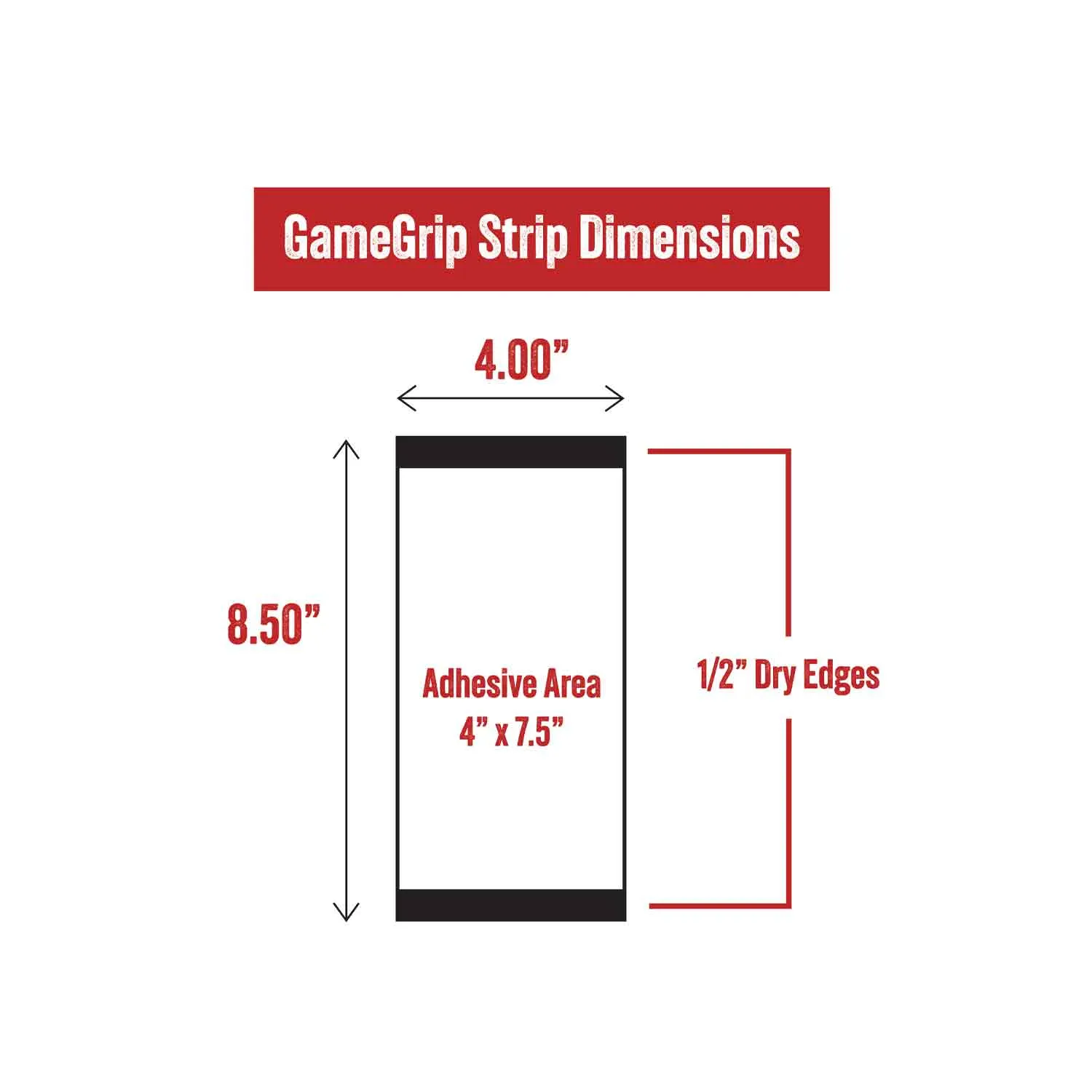 WildTech GameGrip Adhesive Strips